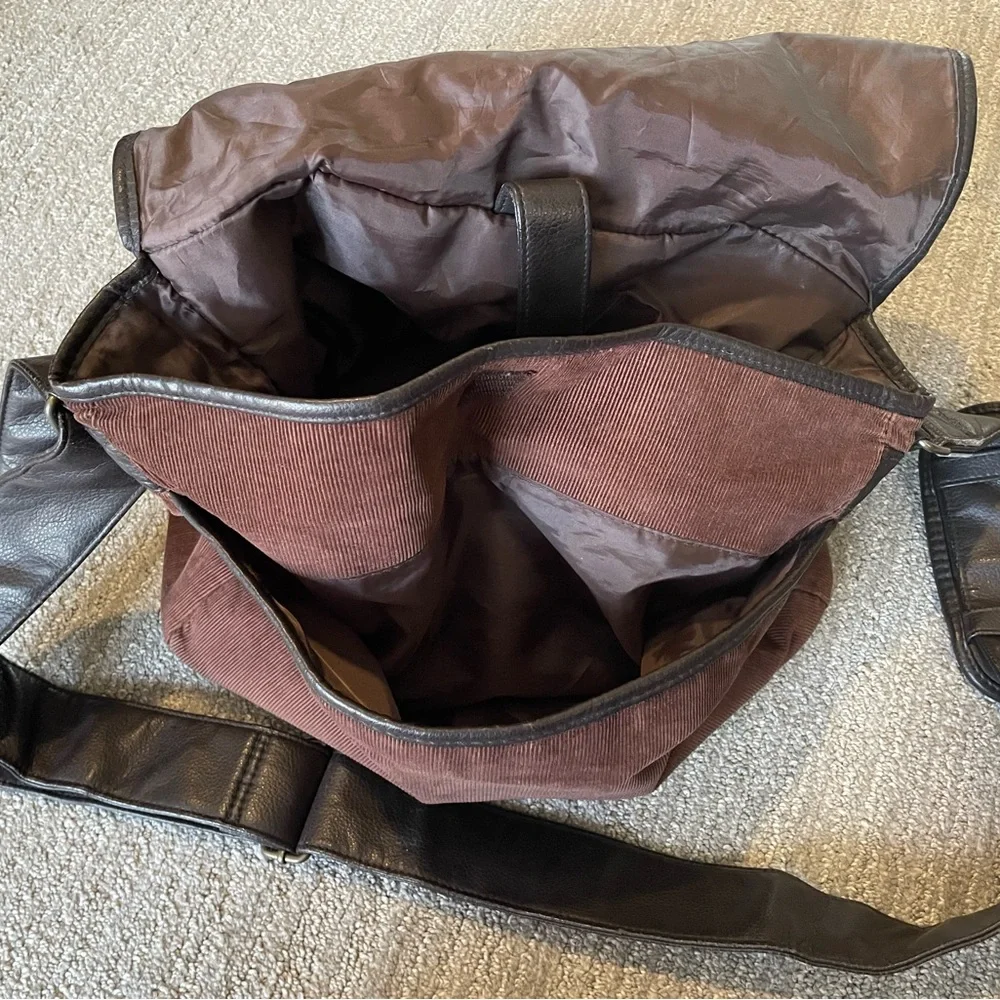Brown Laptop/Messenger Bag